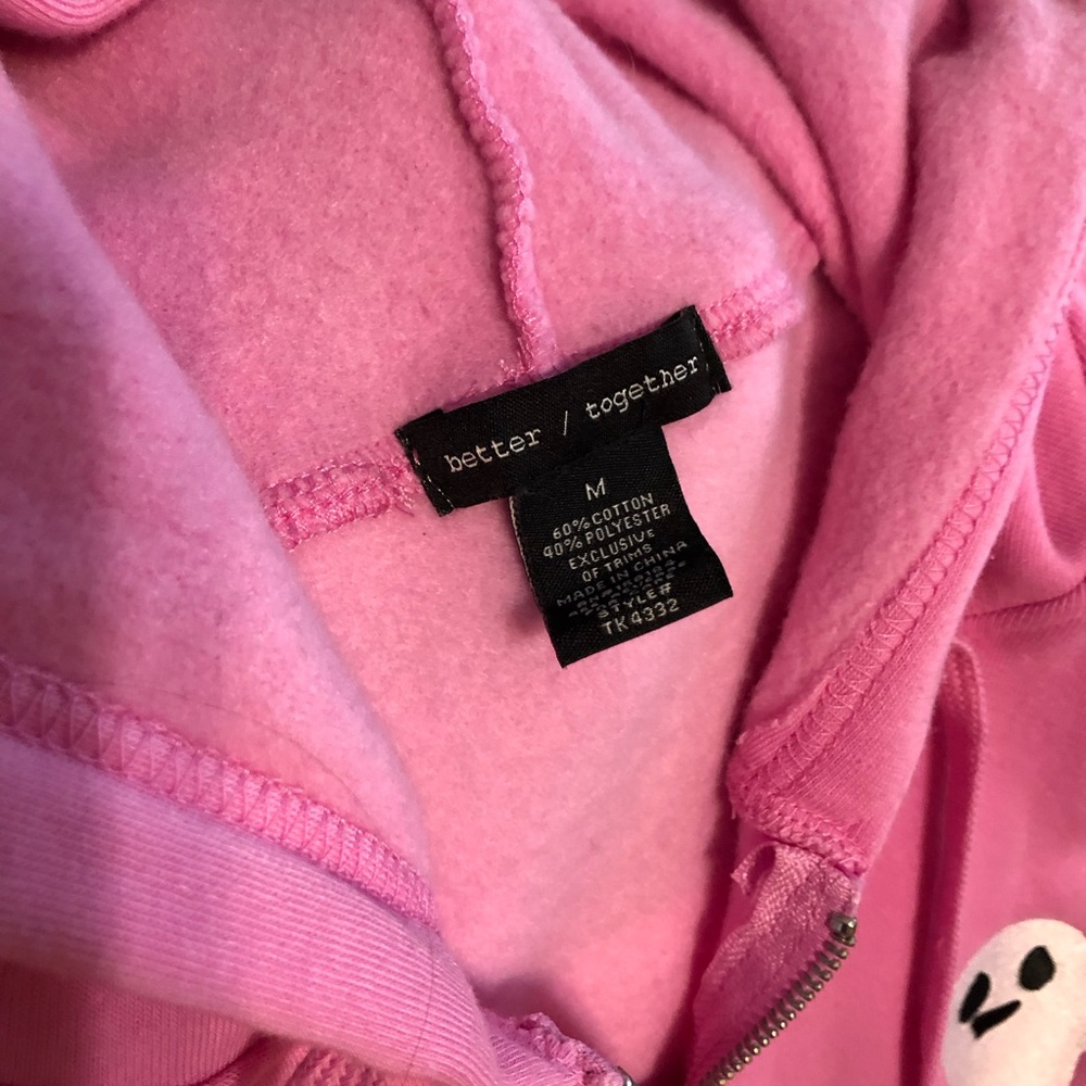 Women's Hoodie with Ghost graphic - Picture 4 of 4